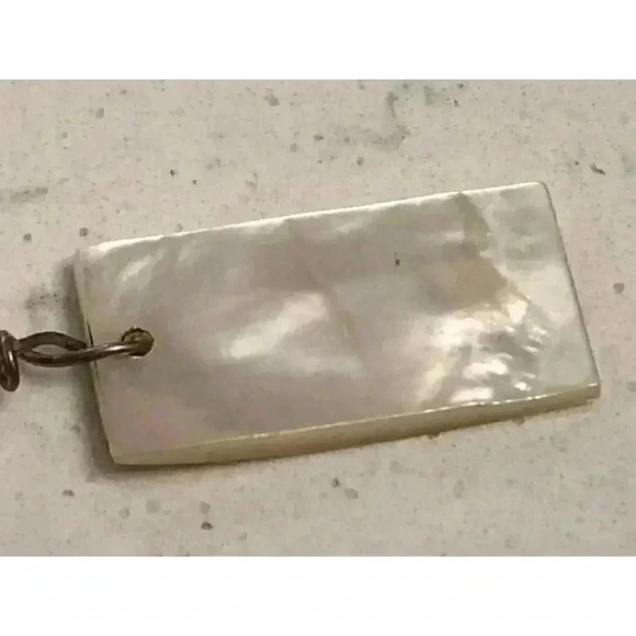 Vintage Abalone Style Pendant Necklace Retro Bohemian Chic Summer Statement - Picture 12 of 16